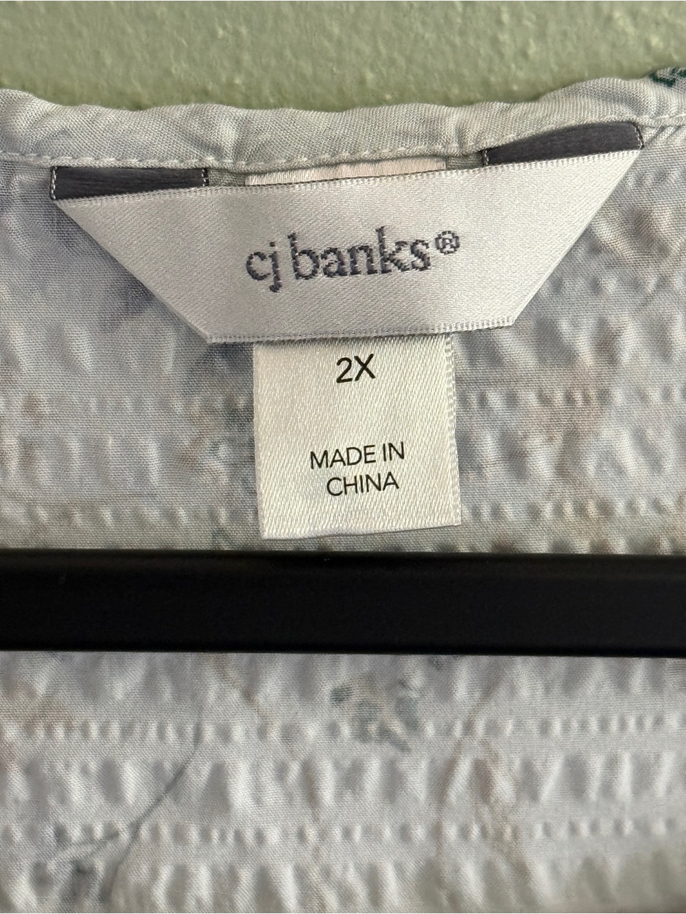 CJ Banks Floral Cottagecore Long Sleeve Blouse Women's Size 2X - Picture 5 of 9